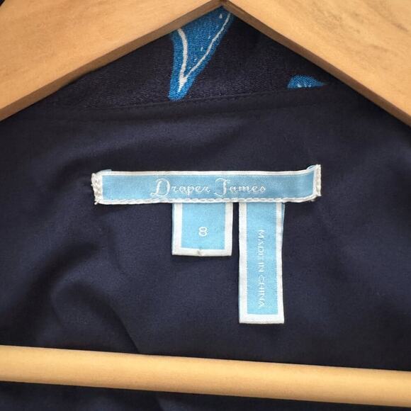 Draper James Geranium Floral Wrap Dress – Size 8 (Excellent Pre‑Owned) - Picture 11 of 11